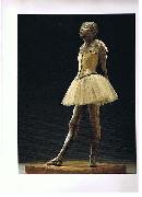 Edgar Degas Little Dancer of Fourteen Years, sculpture by Edgar Degas Sweden oil painting artist